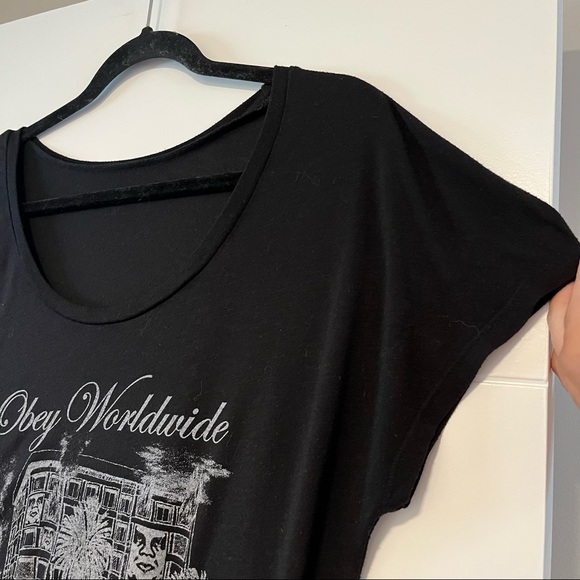 Obey | Oversized Slouchy Tee Shirt - Picture 3 of 12